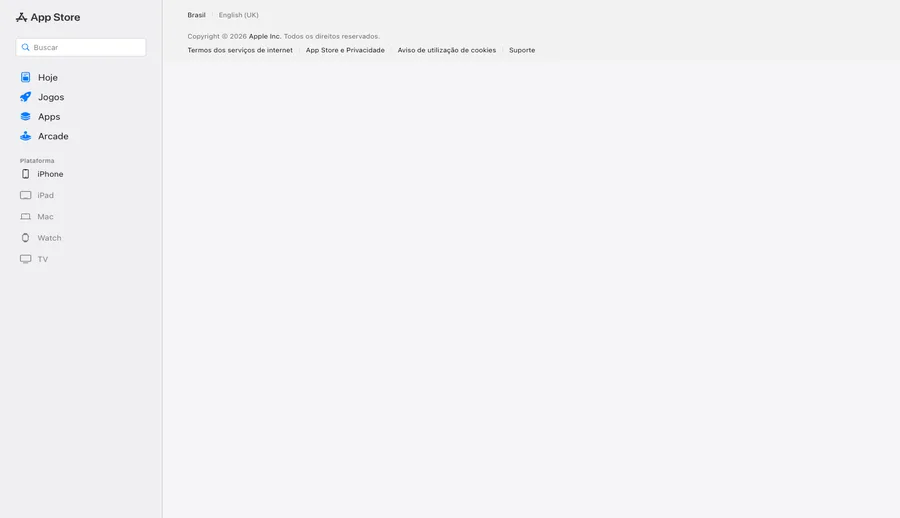 Card do Brazino777 casino na App Store brasileira